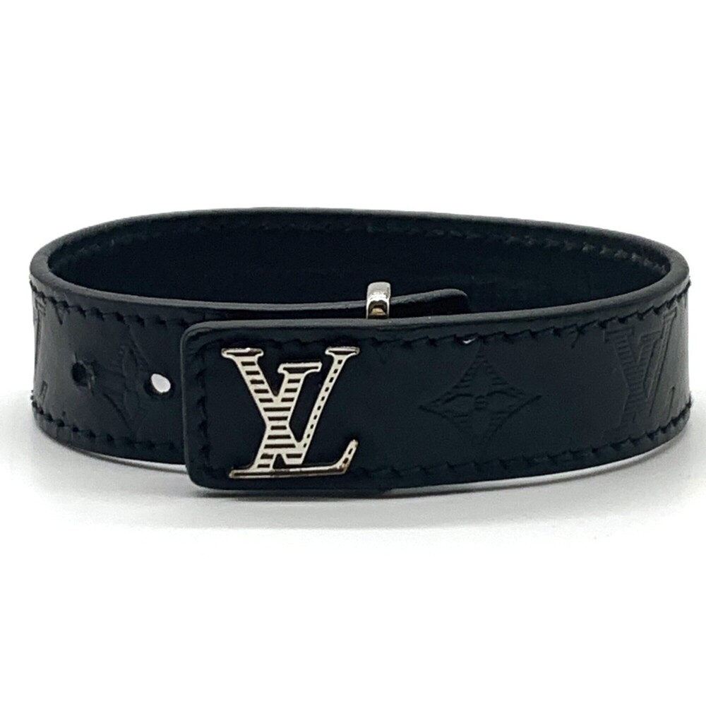 LOUIS VUITTON Leather Charm Bracelet